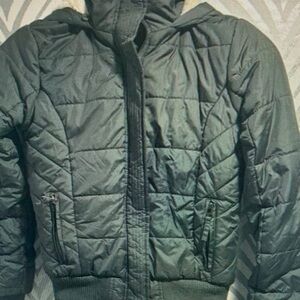 Kids Quilted Jacket - Green